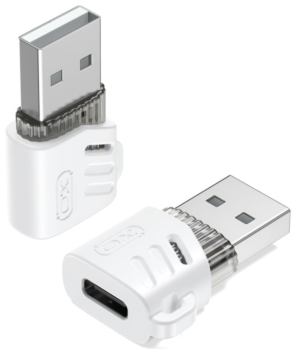 Προσαρμογέας Δεδομένων και Φόρτισης USB-C - USB-A XO Design NB256D, Λευκό