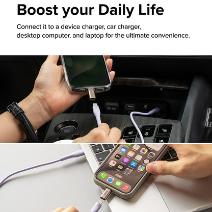 Προσαρμογέας Δεδομένων και Φόρτισης Lightning - USB-C Ringke, Καφέ, Σετ 2 τεμαχίων