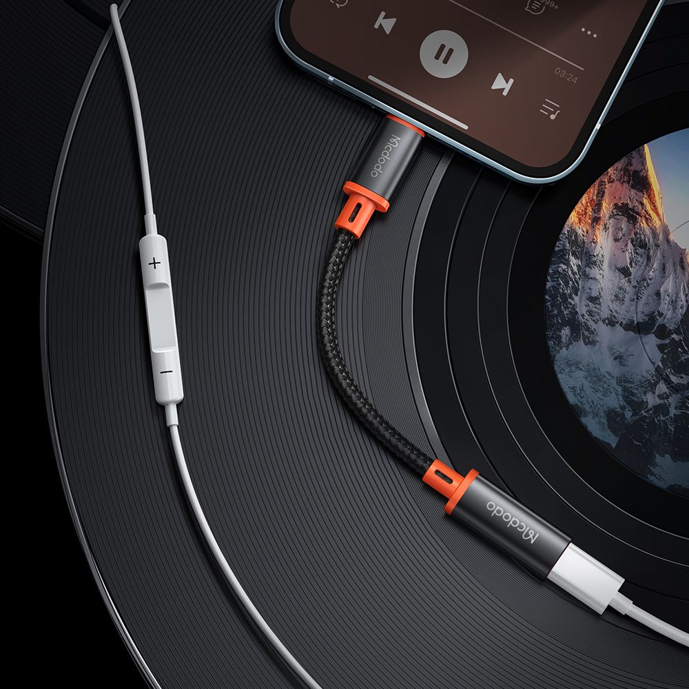 Προσαρμογέας Δεδομένων και Φόρτισης USB-C - Lightning McDodo CA-1440, Μαύρο