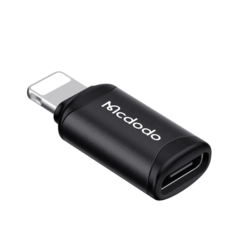 Προσαρμογέας Δεδομένων και Φόρτισης USB-C - Lightning McDodo OT-7680, Μαύρο