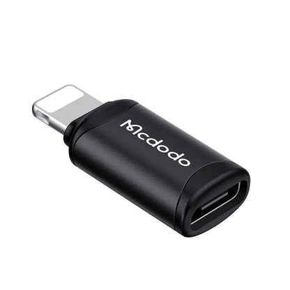 Προσαρμογέας Δεδομένων και Φόρτισης USB-C - Lightning McDodo OT-7680, Μαύρο