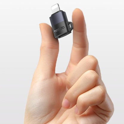 Προσαρμογέας Δεδομένων και Φόρτισης USB-C - Lightning Yesido GS27, Γκρι