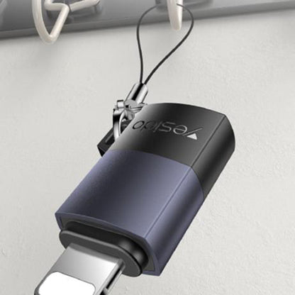 Προσαρμογέας Δεδομένων και Φόρτισης USB-C - Lightning Yesido GS27, Γκρι