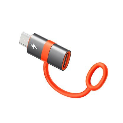 Προσαρμογέας Δεδομένων και Φόρτισης USB-C - microUSB McDodo OT-3820, Γκρι