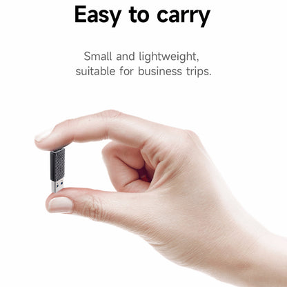 Προσαρμογέας Δεδομένων και Φόρτισης USB-C - USB-A Acefast J2, Μαύρο