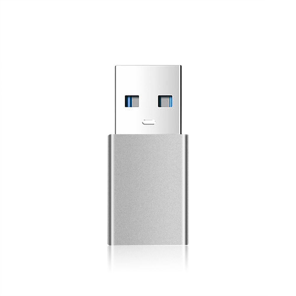 Προσαρμογέας Δεδομένων και Φόρτισης USB-C - USB-A Fixed, Γκρι