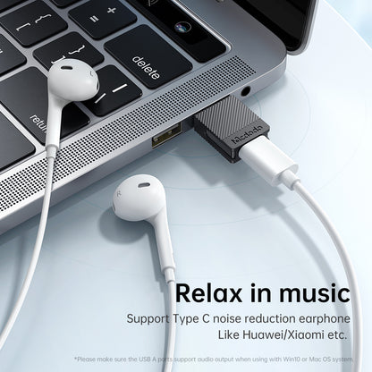 Προσαρμογέας Δεδομένων και Φόρτισης USB-C - USB-A McDodo OT-6970, Μαύρο