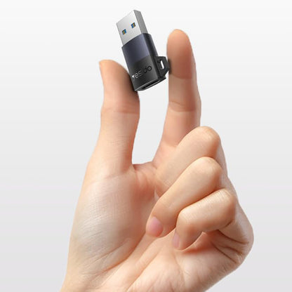 Προσαρμογέας Δεδομένων και Φόρτισης USB-C - USB-A Yesido GS34, Γκρι