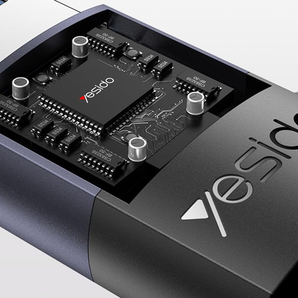 Προσαρμογέας Δεδομένων και Φόρτισης USB-C - USB-A Yesido GS34, Γκρι