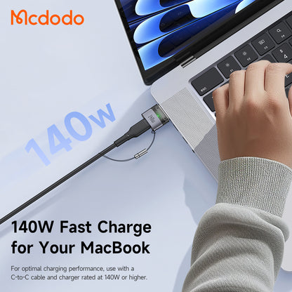 Φορτιστής USB-C - MagSafe 3 McDodo OT-8850, Μαύρο
