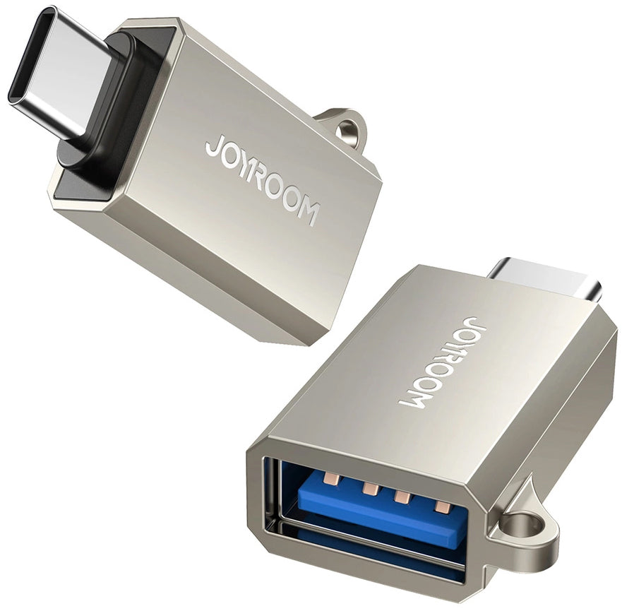 Προσαρμογέας OTG USB-C - USB-A Joyroom S-H151, Ασημί