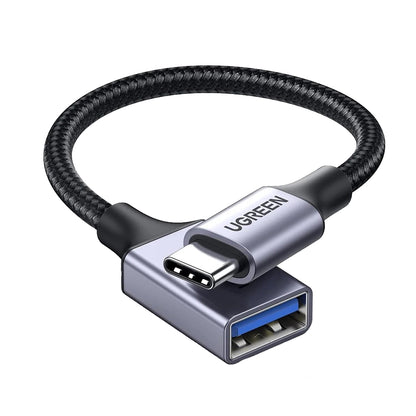 Προσαρμογέας OTG USB-C - USB-A UGREEN US378 (70889), Γκρι