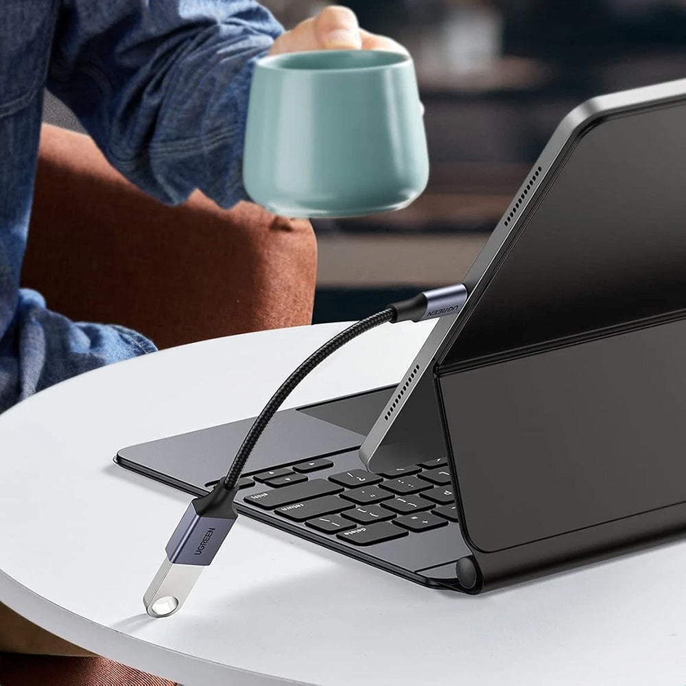 Προσαρμογέας OTG USB-C - USB-A UGREEN US378 (70889), Γκρι