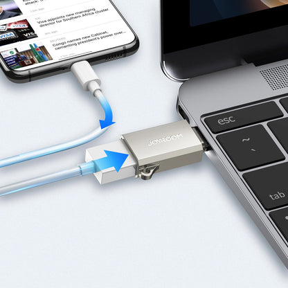 Προσαρμογέας OTG USB-C - USB-A Joyroom S-H151, Ασημί