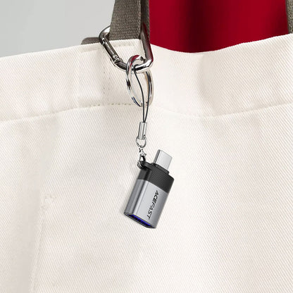 OTG USB-C to USB-A Acefast J7 Adapter, Gray