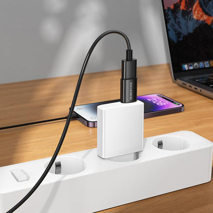 OTG USB-C - USB-A Adapter Borofone BV26C, Black