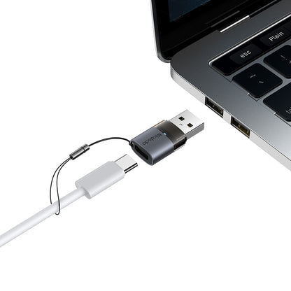 Προσαρμογέας Δεδομένων και Φόρτισης USB-C - USB-A McDodo OT-7580, Μαύρο