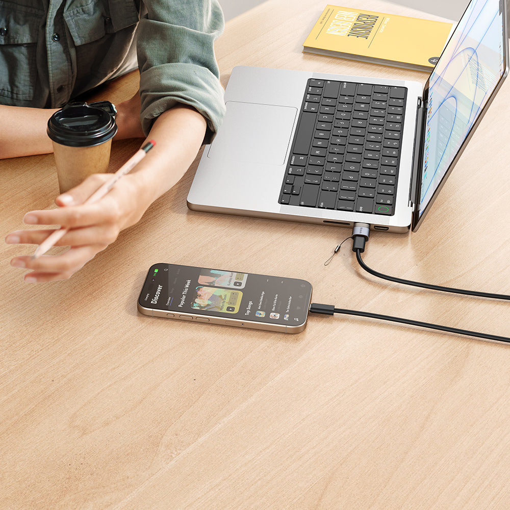 Προσαρμογέας Δεδομένων και Φόρτισης USB-C - USB-A McDodo OT-7580, Μαύρο