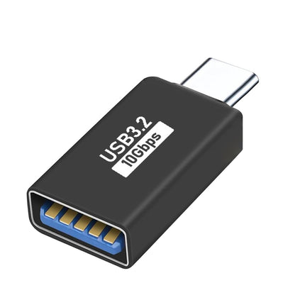 Προσαρμογέας OTG USB-C - USB-A Techsuit A14 AluCoreX, Μαύρο
