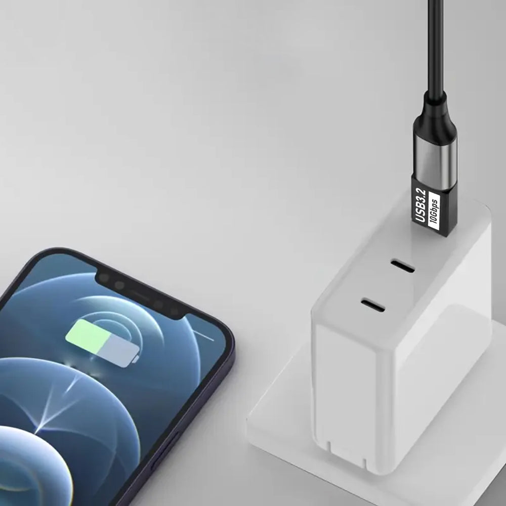 Προσαρμογέας OTG USB-C - USB-A Techsuit A14 AluCoreX, Μαύρο
