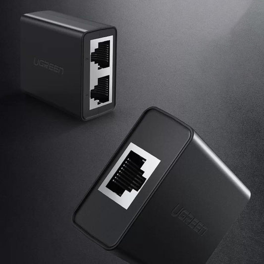 Προσαρμογέας Δικτύου UGREEN CM210, RJ45 - 2 x RJ45, Μαύρος