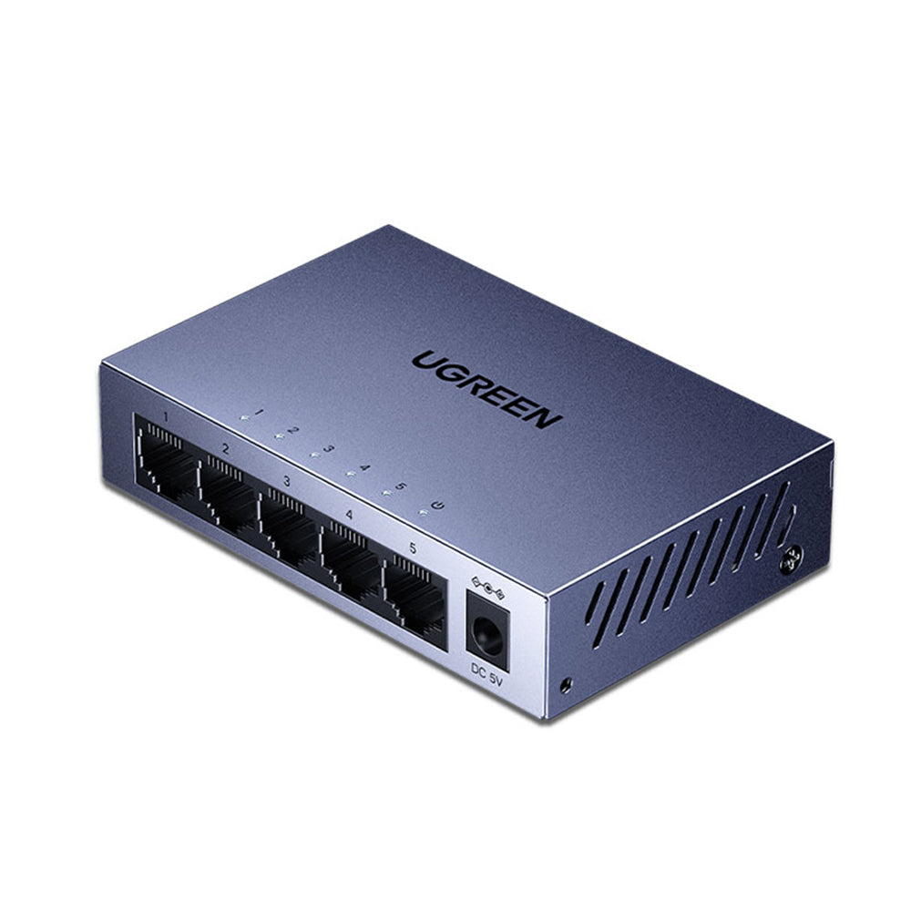 UGREEN Network Switch CM933 (65956EU), 5 x RJ45, Black