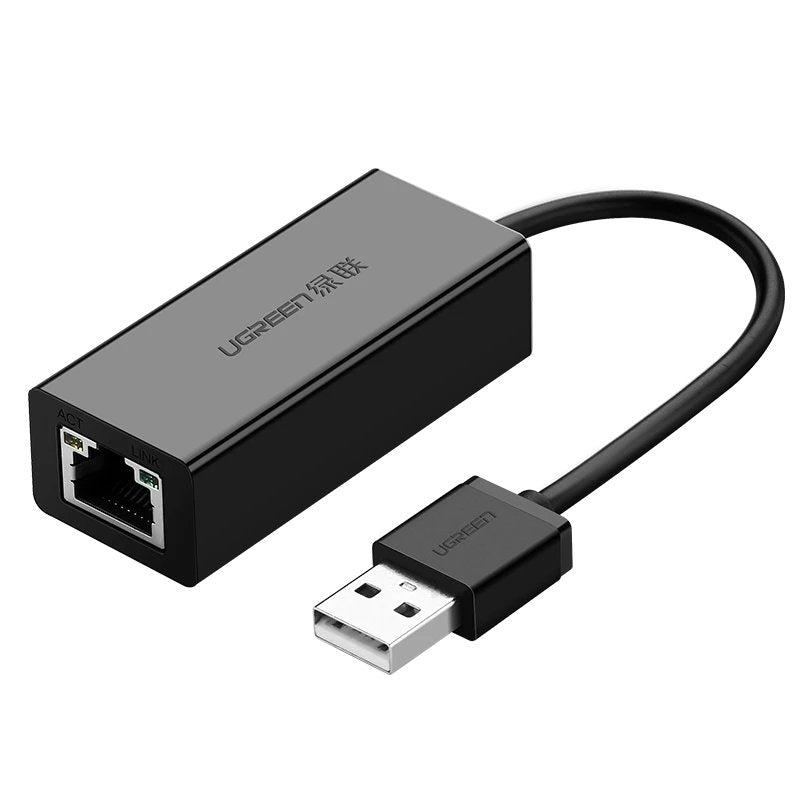 Κάρτα Δικτύου UGREEN CR110, RJ45, USB, Μαύρο