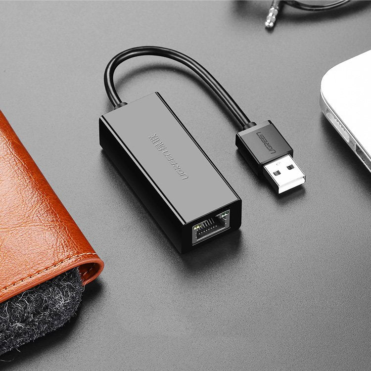 Κάρτα Δικτύου UGREEN CR110, RJ45, USB, Μαύρο