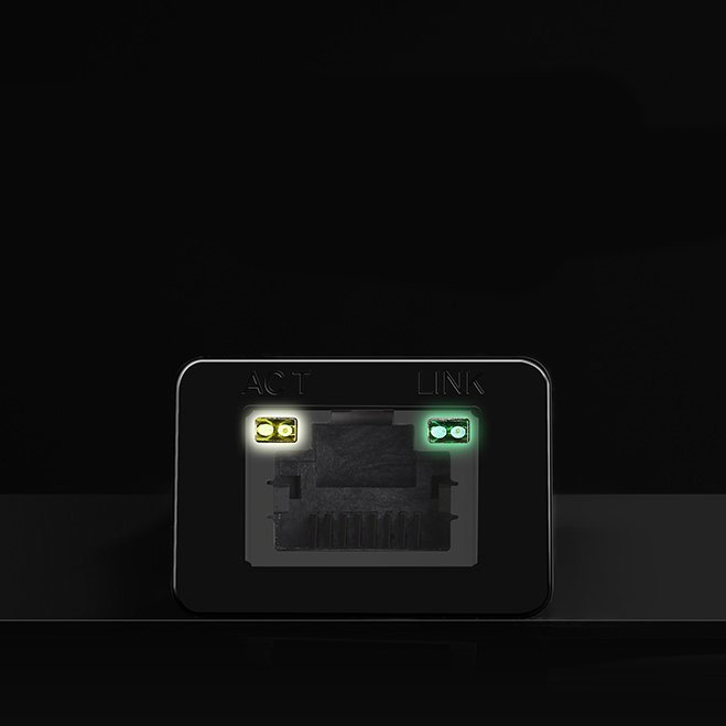 Κάρτα Δικτύου UGREEN CR110, RJ45, USB, Μαύρο