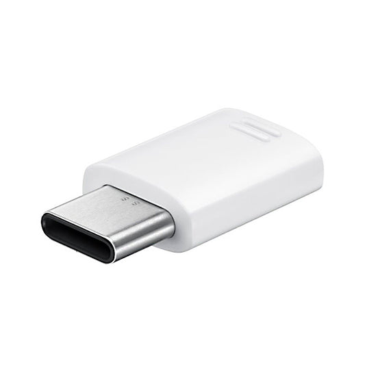 Προσαρμογέας δεδομένων και φόρτισης Samsung microUSB σε USB-C, λευκό EE-GN930BWEGGWWWW