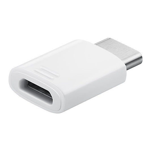 Προσαρμογέας δεδομένων και φόρτισης Samsung microUSB σε USB-C, λευκό EE-GN930BWEGGWWWW