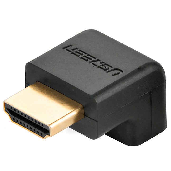Αντάπτορας Βίντεο UGREEN Angled, HDMI - HDMI, 4K, Μαύρο