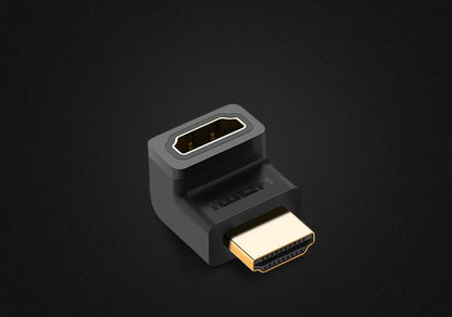 Αντάπτορας Βίντεο UGREEN Angled, HDMI - HDMI, 4K, Μαύρο