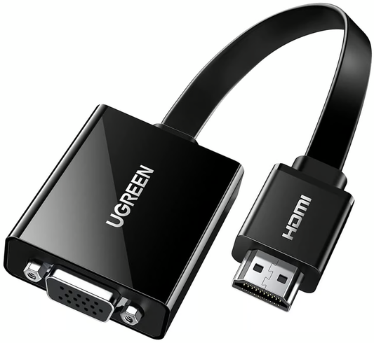 Προσαρμογέας Βίντεο UGREEN CM611 (90813), HDMI - VGA, 1080P, Μαύρο
