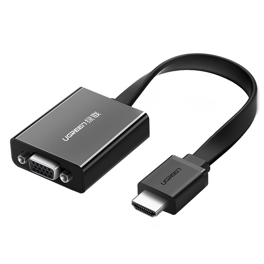 Προσαρμογέας Βίντεο UGREEN MM103 (40248), HDMI - VGA, 1080P, Μαύρο