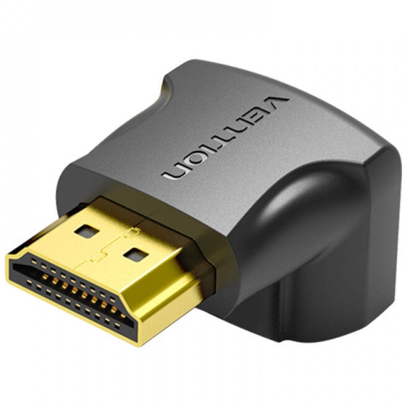 Προσαρμογέας Βίντεο Vention Γωνιακός, HDMI - HDMI, 4K, Μαύρο AINB0