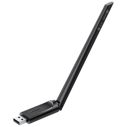 Ασύρματος Προσαρμογέας UGREEN AX900 (75109), Διπλής Ζώνης, Wi-Fi 6, 600Mbps, Μαύρο