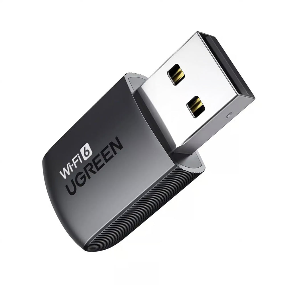 UGREEN CM762 (35264) Wireless Adapter, Dual Band, Wi-Fi 6, 600Mbps, Black