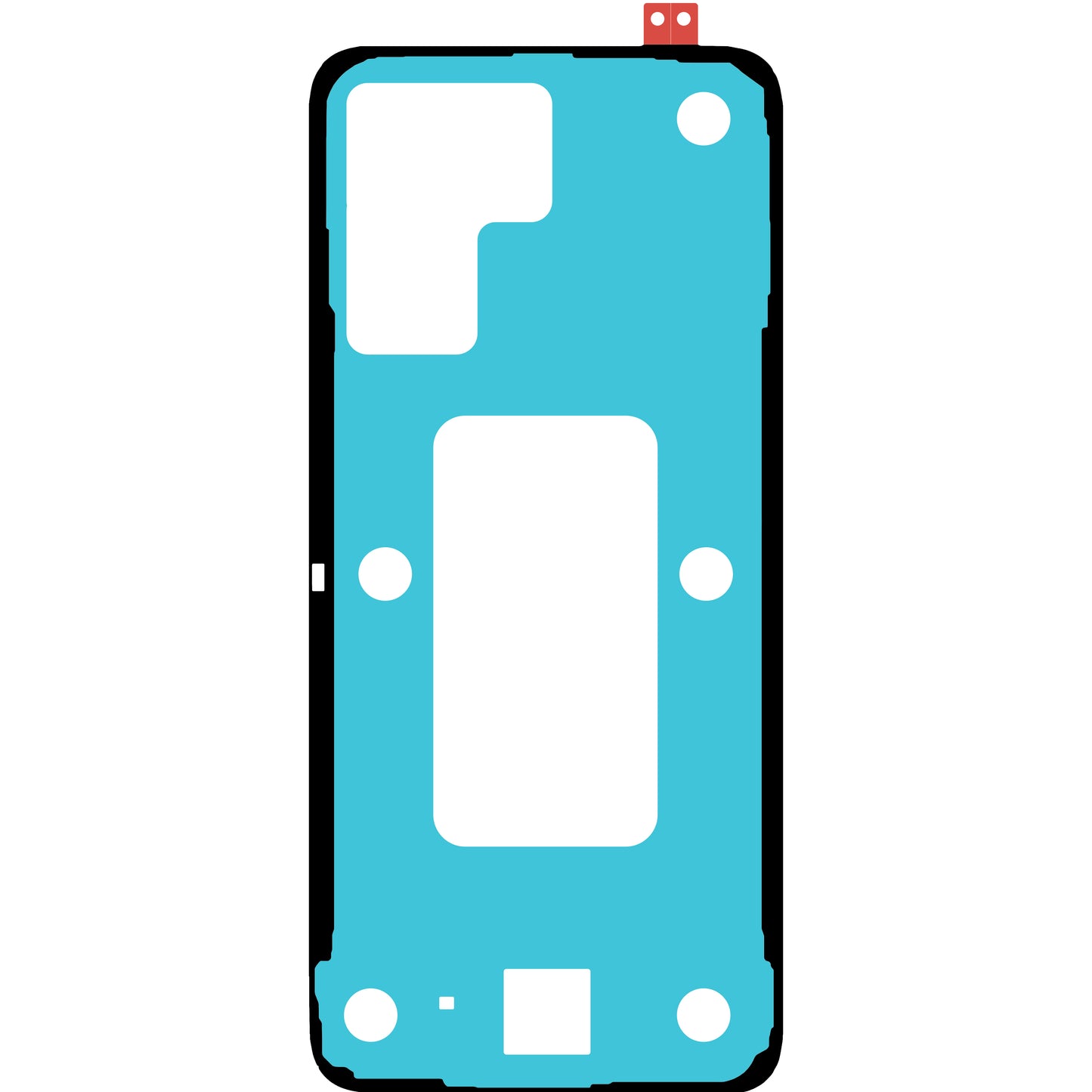 Κολλητικό κάλυμμα μπαταρίας Honor 90 Lite / X8a 