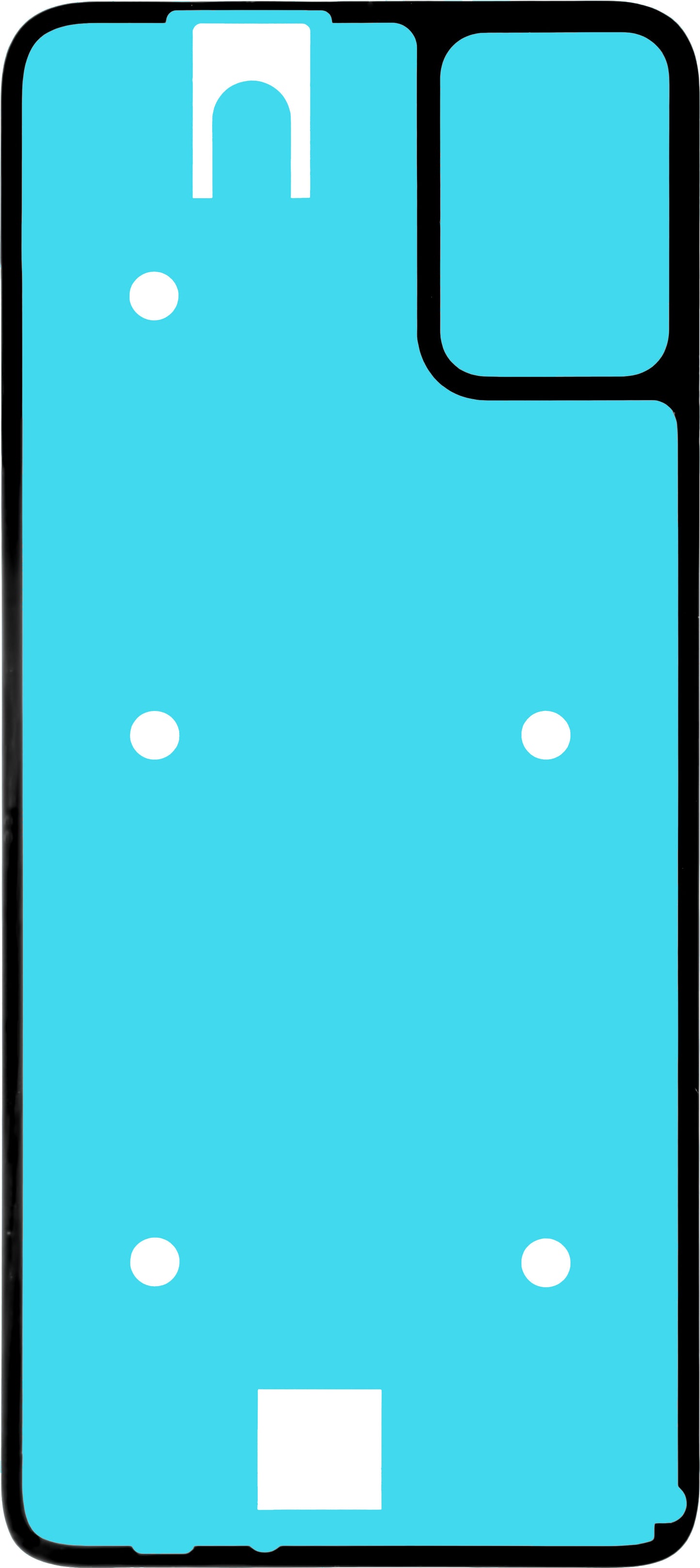 Κόλλα Καπάκι Μπαταρίας Motorola Moto E22i / E22, Service Pack 5D78C21629