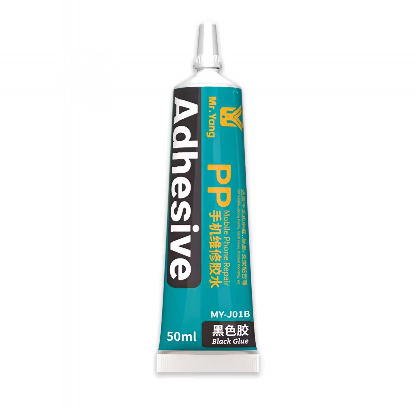 Mr.Yang MY-J01B Liquid Adhesive, 50ml, Black