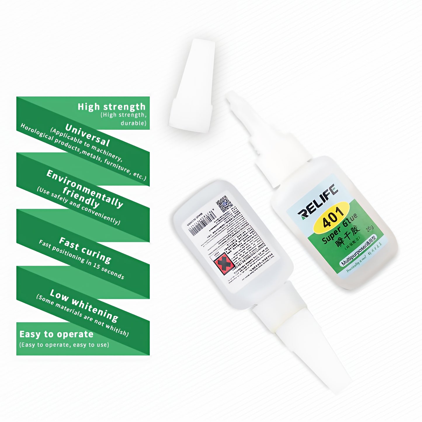 Υγρή Κόλλα Super Glue Relife RL-401, 20ml