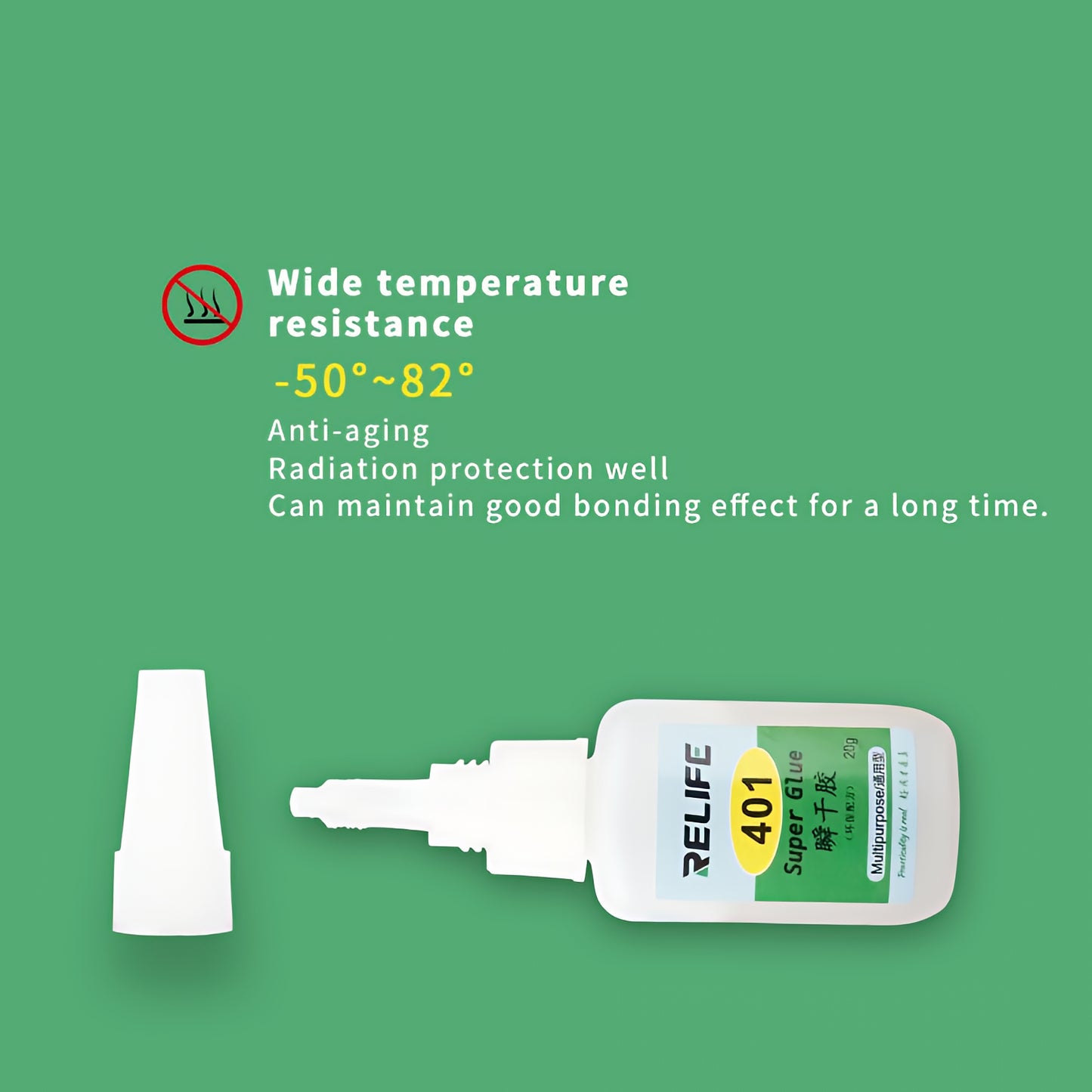 Υγρή Κόλλα Super Glue Relife RL-401, 20ml