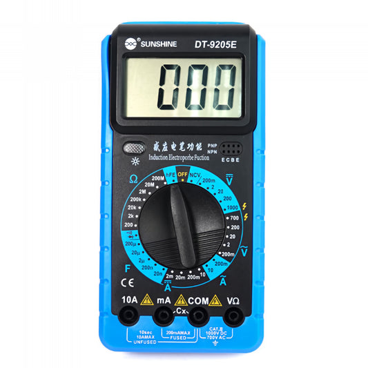 Ψηφιακό Μετρητικό Όργανο Sunshine DT-9205E