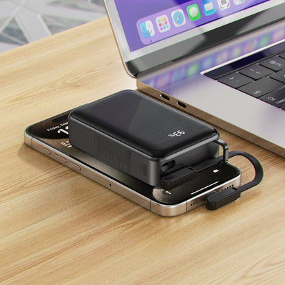 Εξωτερική Μπαταρία Acefast M4, 20000mAh, 67W, PD, 1 x USB-A - 2 x USB-C, Μαύρη