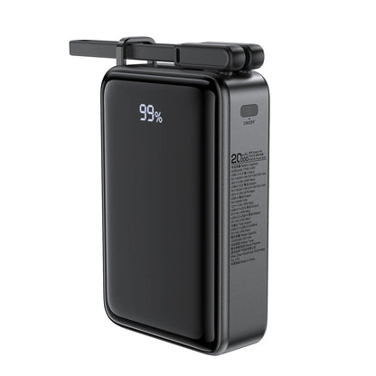 Εξωτερική Μπαταρία Acefast M4, 20000mAh, 67W, PD, 1 x USB-A - 2 x USB-C, Μαύρη