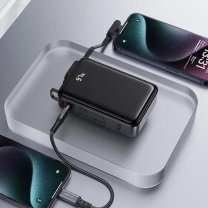 Εξωτερική Μπαταρία Acefast M4, 20000mAh, 67W, PD, 1 x USB-A - 2 x USB-C, Μαύρη