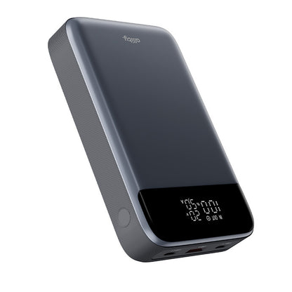 Allity External Battery. APB-200 PocketPower, 19200mAh, 130W, QC + PD, 1 x USB-A - 2 x USB-C, Gray