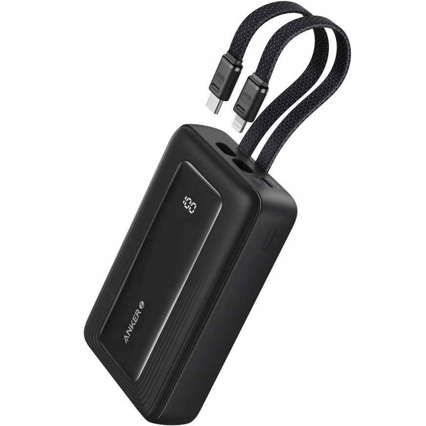 Εξωτερική Μπαταρία Anker PowerCore, 10000mAh, 30W, QC + PD, 1 x Lightning - 1 x USB-A - 2 x USB-C, Μαύρη A1680G11