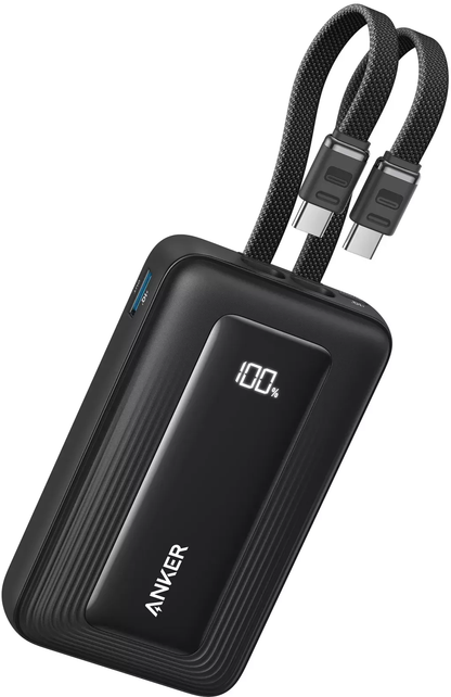 Εξωτερική Μπαταρία Anker Zolo, 20000mAh, 45W, QC + PD, 1 x USB-A - 3 x USB-C, Μαύρη A1681H12